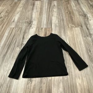 Black Longsleeve Top